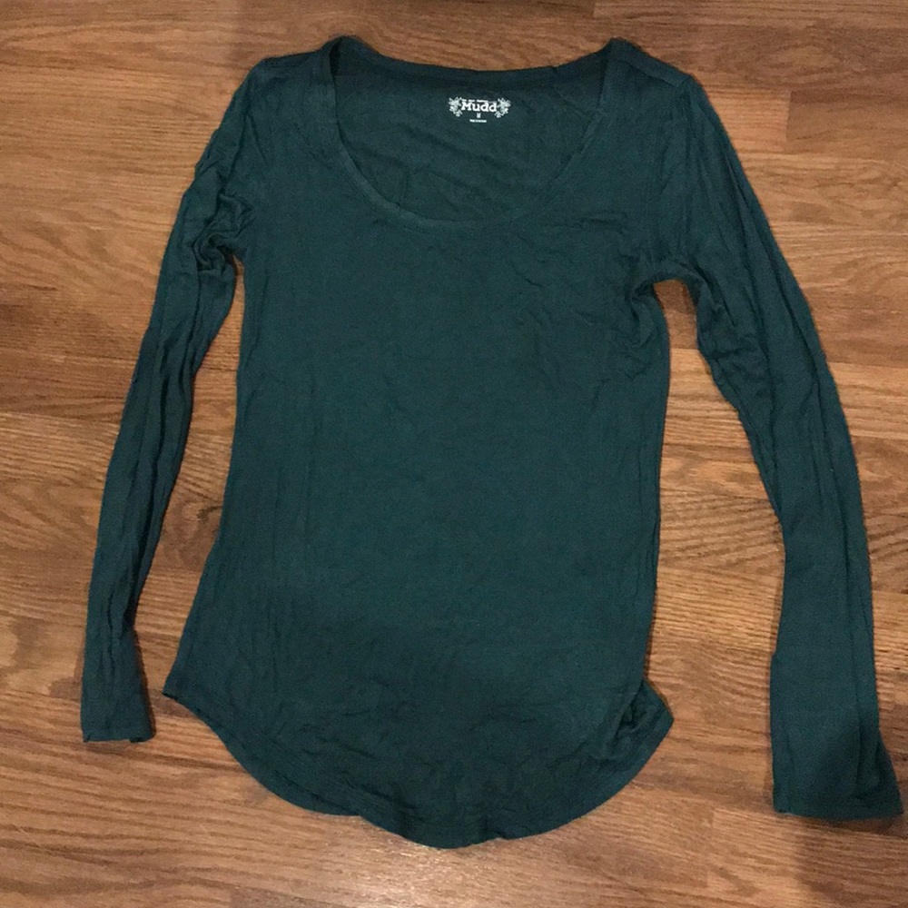 Emerald green long sleeve